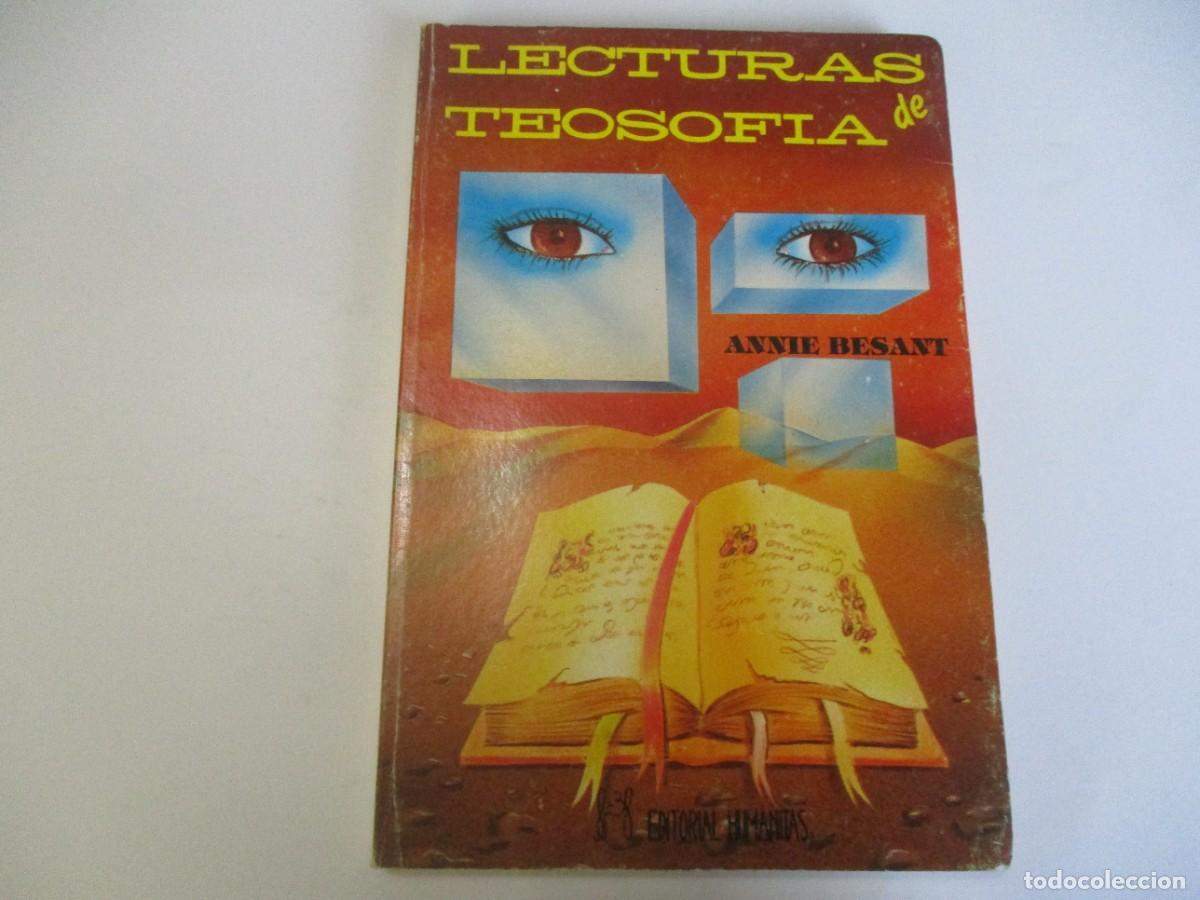 Libros de segunda mano: ANNIE BESANT Lecturas de Teosof&iacute;a W20143 - Foto 1