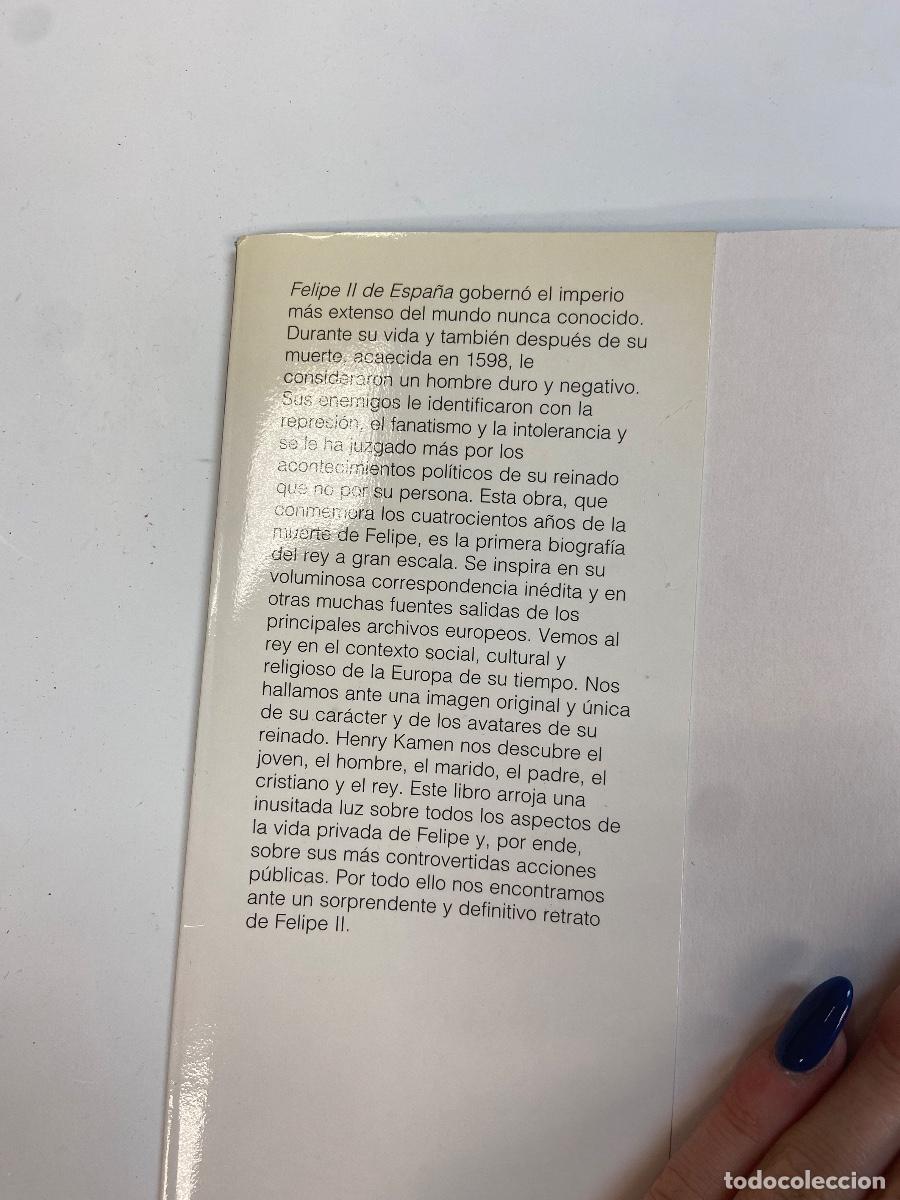 Libros de segunda mano: FELIPE DE ESPA&Ntilde;A - HENRY KAMEN 2&ordf; EDICI&Oacute;N - 1997 - Foto 4