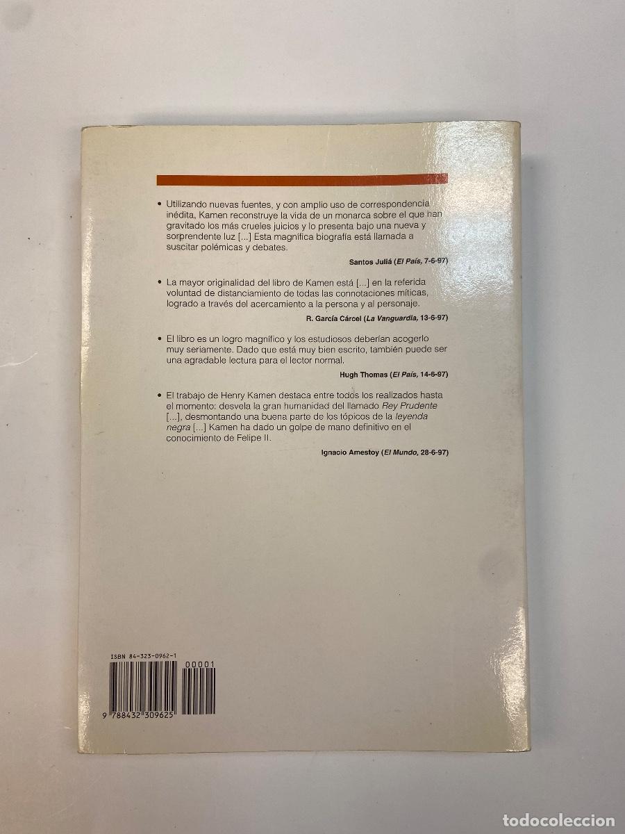 Libros de segunda mano: FELIPE DE ESPA&Ntilde;A - HENRY KAMEN 2&ordf; EDICI&Oacute;N - 1997 - Foto 6