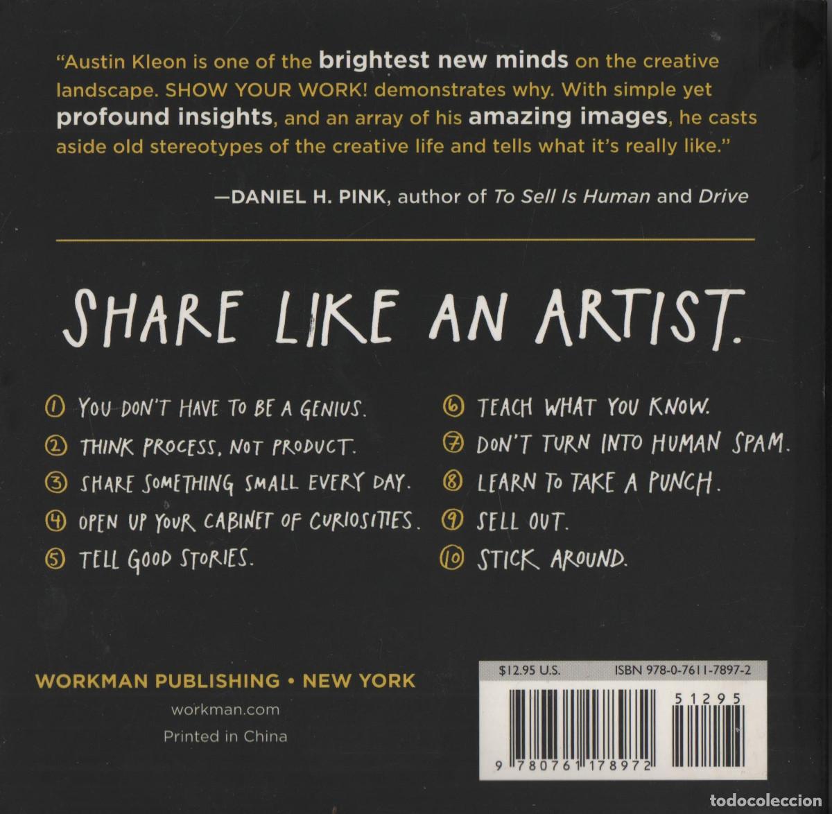 Libros de segunda mano: Show your work! Austin Kleon. Workman Publishing-New York. 2014. - Foto 2