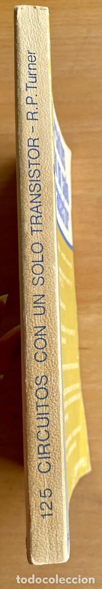 Libros de segunda mano: 125 Circuitos con un solo transitor, de Rufus P. Turner - Foto 2