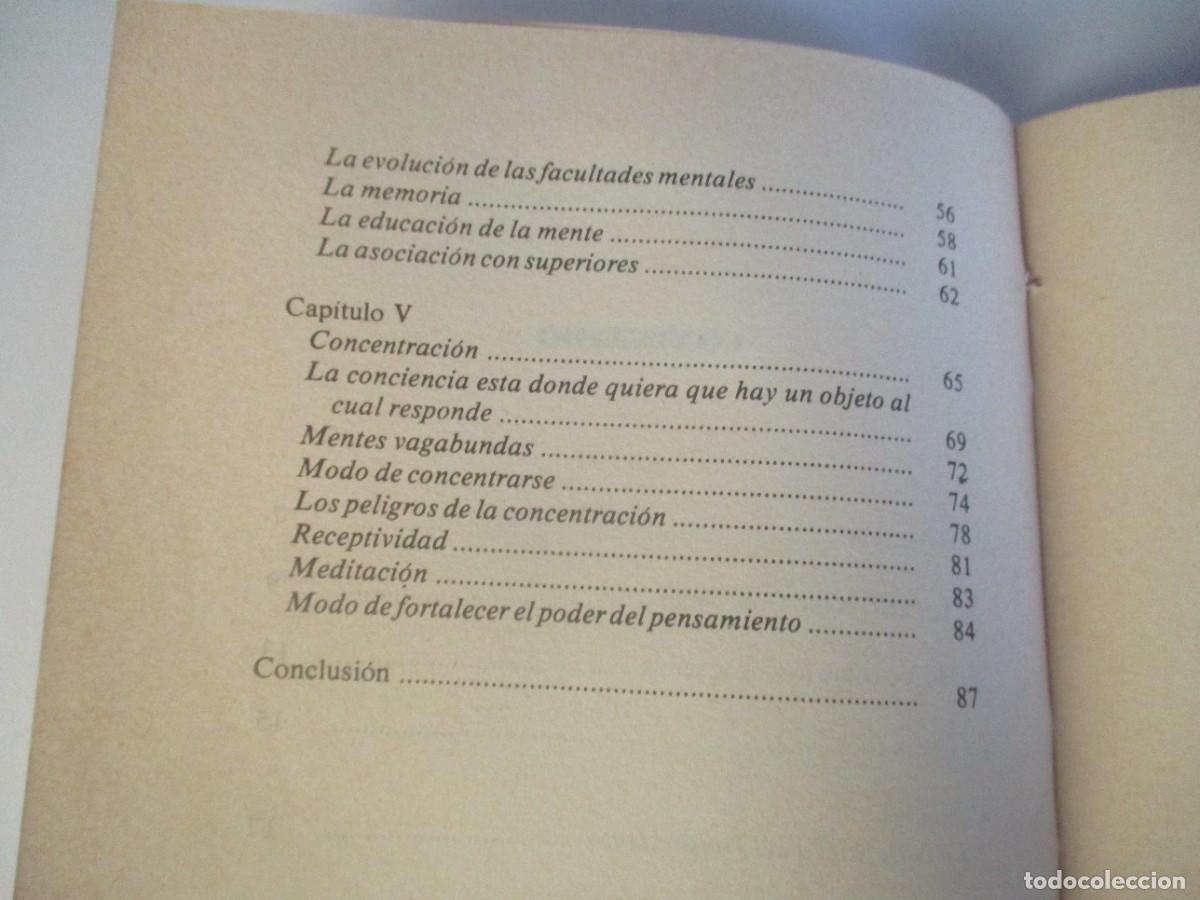 Libros de segunda mano: ANNIE BESANT El poder del pensamiento W20164 - Foto 3