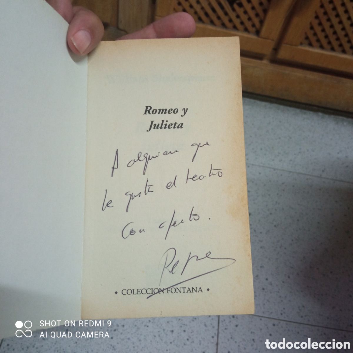 Libros de segunda mano: Romeo y Julieta colecci&oacute;n fontana . - Foto 3