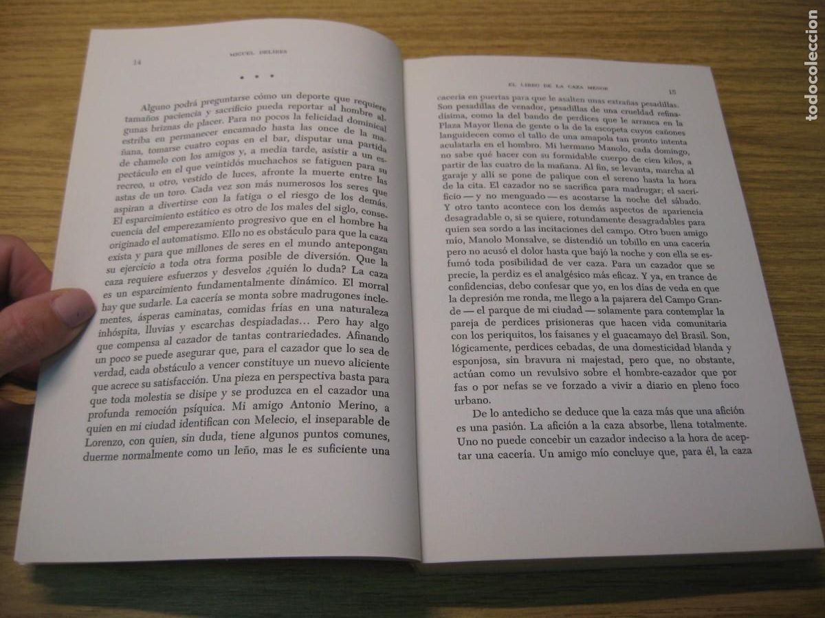 Libros de segunda mano: MIGUEL DELIBES. EL LIBRO DE LA CAZA MENOR. EDICIONES MESTIZO. 1973 - Foto 6