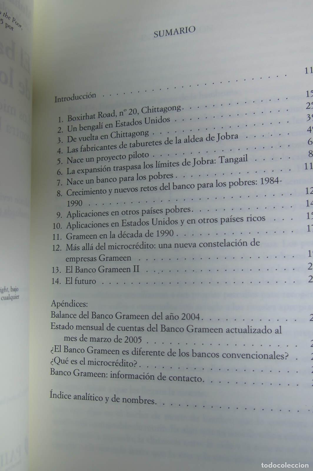 Libros de segunda mano: El banquero de los pobres. Muhammad Yunus - Foto 2