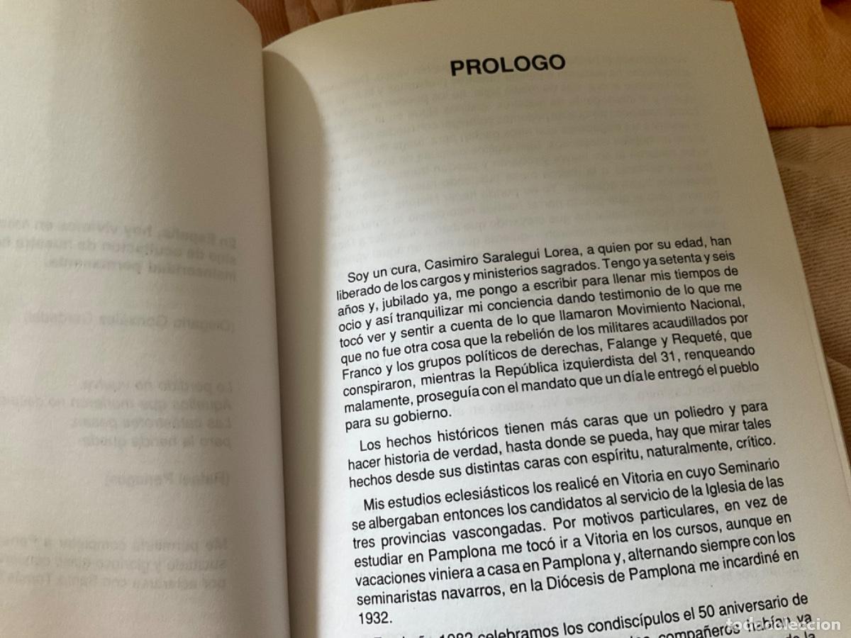 Libros de segunda mano: VIVENCIAS Y RECUERDOS DE UN CRIPTO - SARALEGUI LOREA , Casimiro Navarra misiones - Foto 3