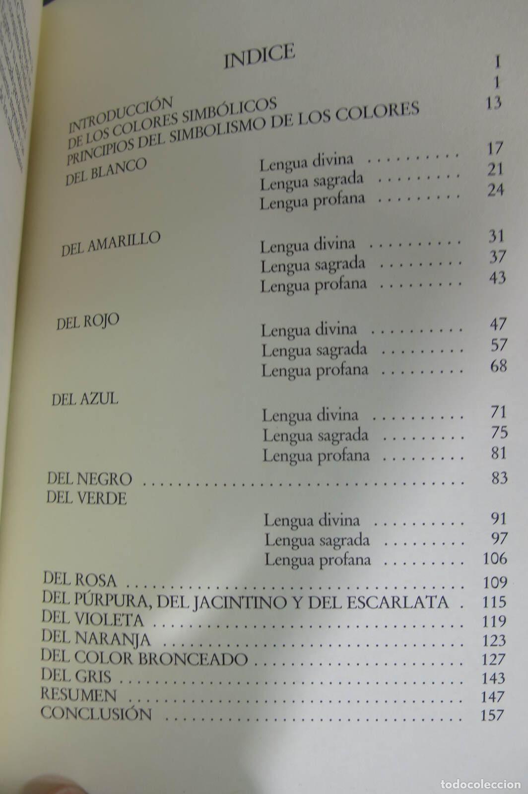 Libros de segunda mano: El simbolismo de los colores. Fr&eacute;d&eacute;ric Portal - Foto 2