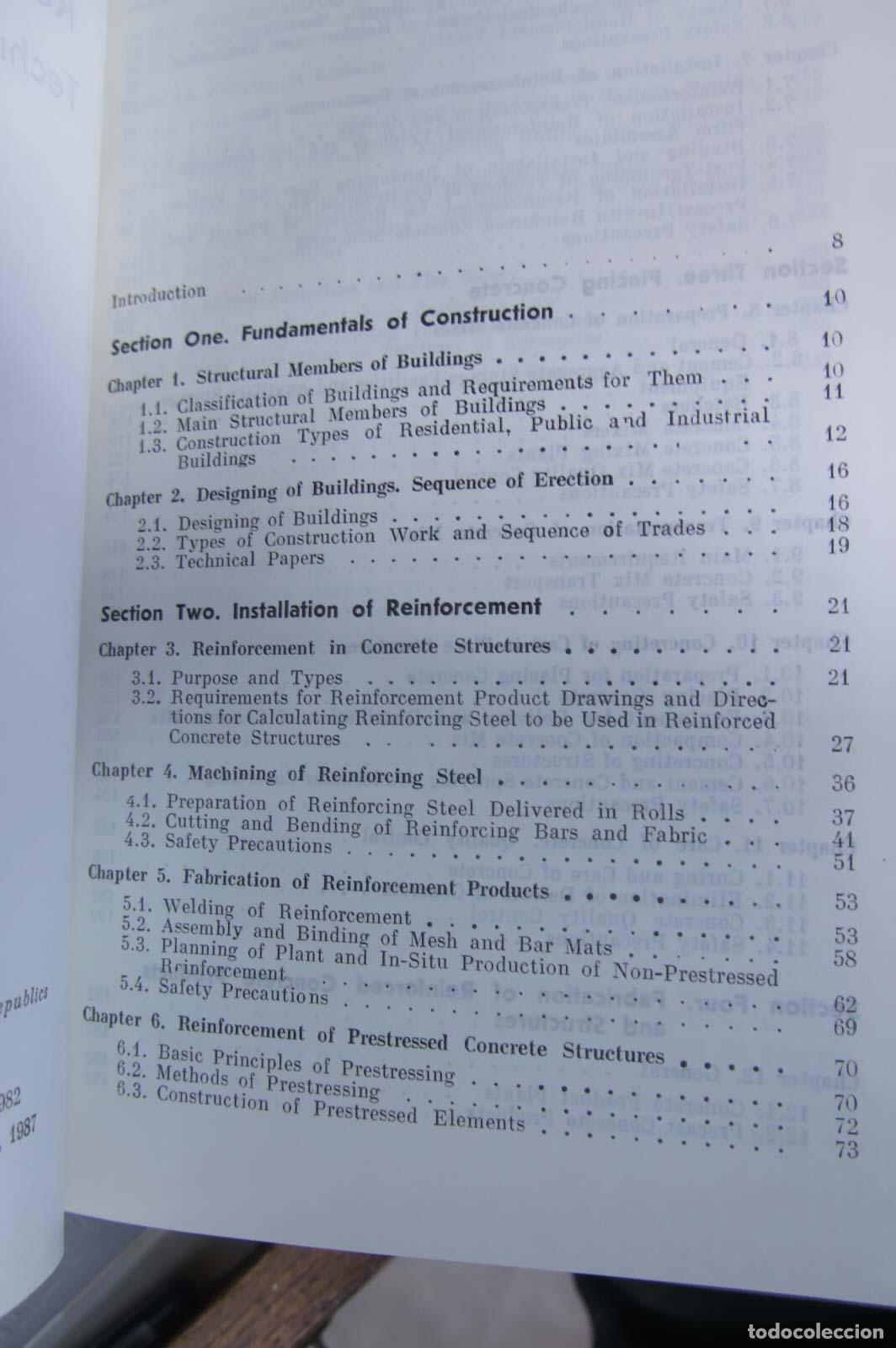 Libros de segunda mano: Reinforced Concrete. TECHNOLOGY AND PRACTICE - Foto 2
