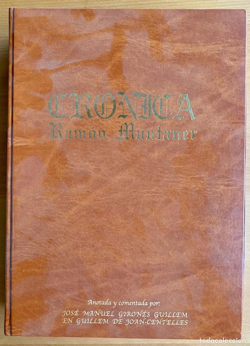 Libros de segunda mano: Cr&oacute;nica, Ramon Montaner - Foto 1