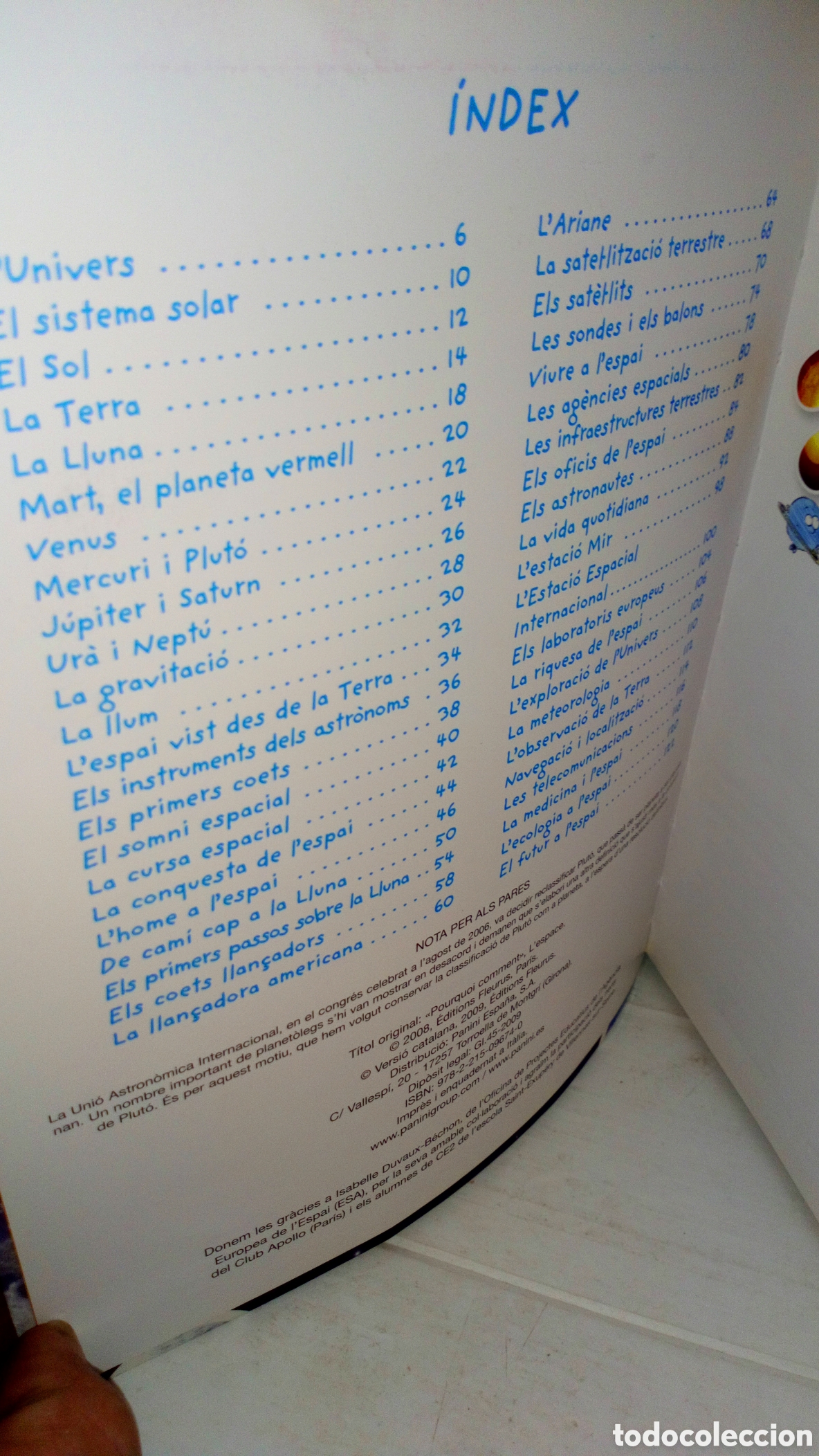 Libros de segunda mano: Per qu&egrave; Com Lespai - Fleurus Panini versi&oacute; Catalana 2009 - Foto 7