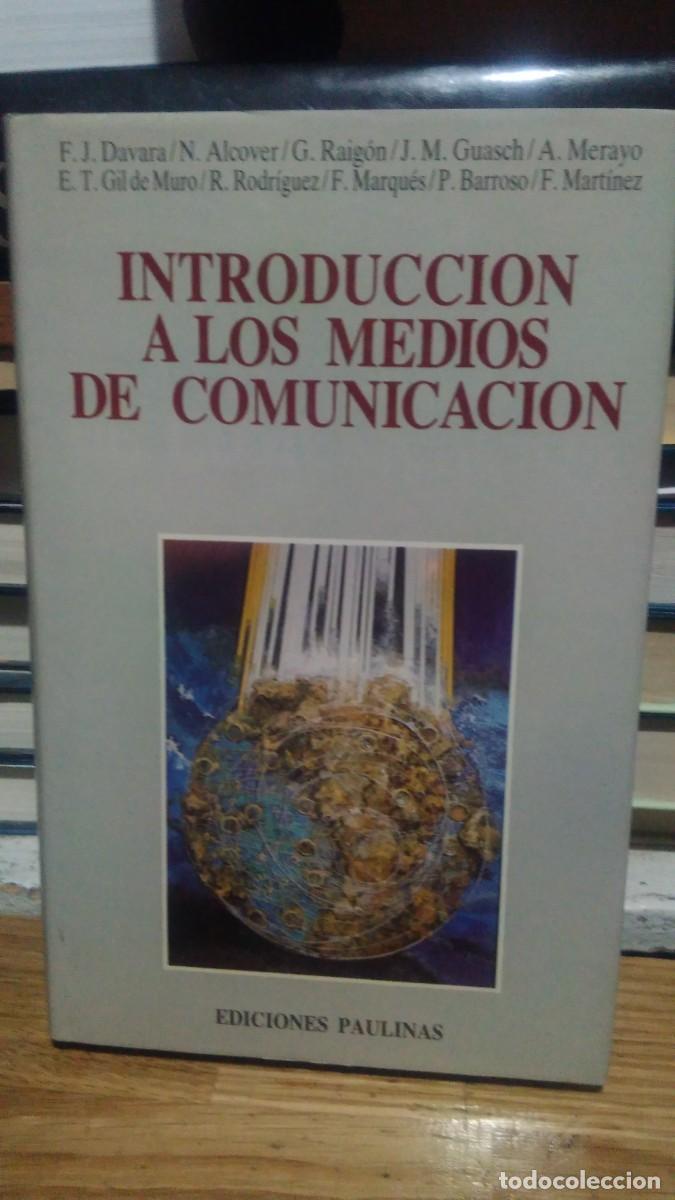 Libros de segunda mano: INTRODUCCI&Oacute;N A LOS MEDIOS DE COMUNICACI&Oacute;N, COLECCI&Oacute;N CAMINOS, ED. PAULINAS - Foto 1