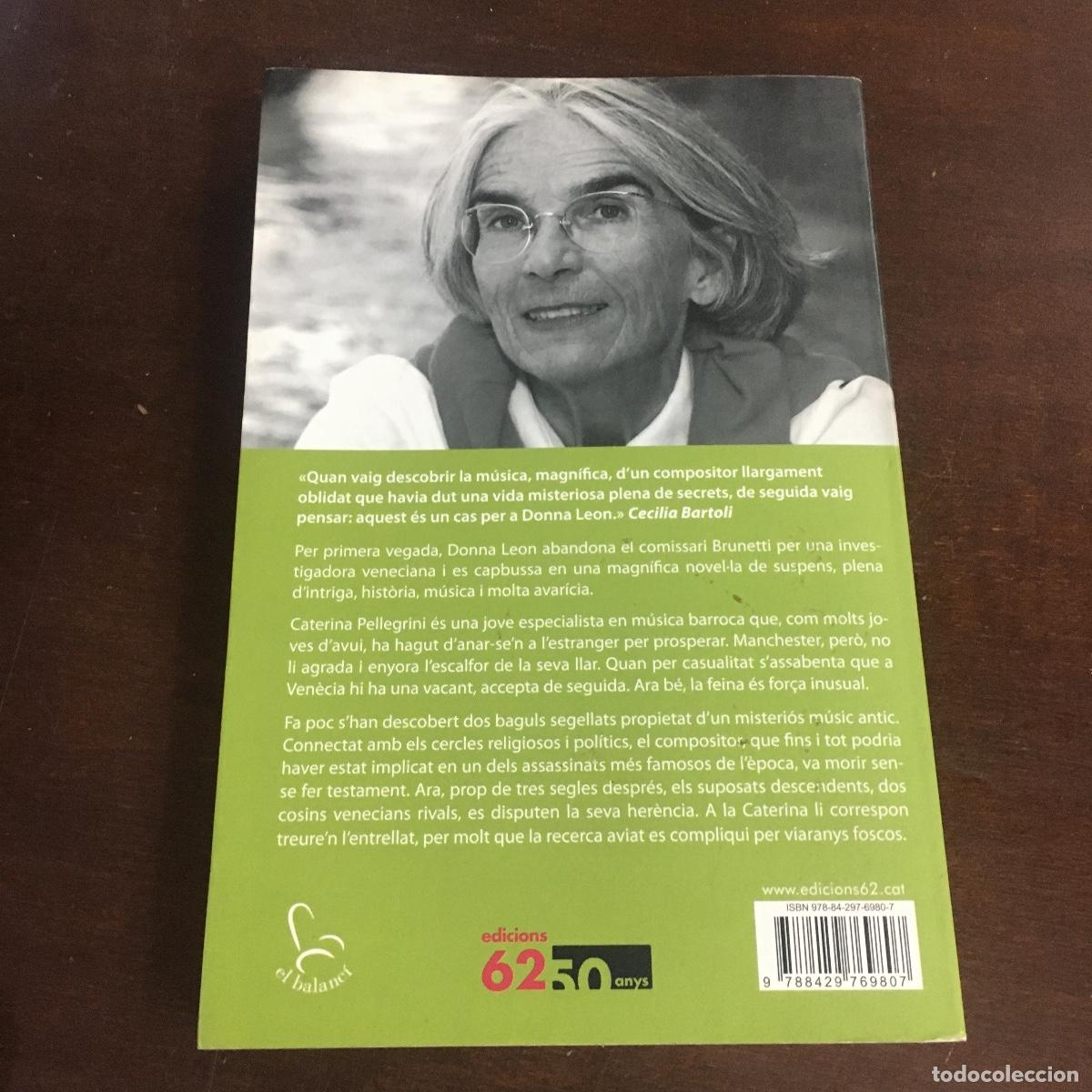 Libros de segunda mano: DONNA LEON. LES JOIES DEL PARADIS REF: 571 - Foto 4