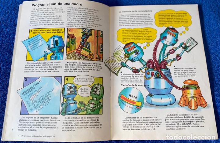 Libros de segunda mano: Micro Computadoras - Colecci&oacute;n Electr&oacute;nica - Plesa - Ediciones SM (1983) - Foto 4