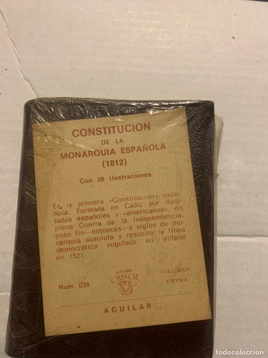 Libros de segunda mano: Constituci&oacute;n de la Monarqu&iacute;a espa&ntilde;ola, 1812, Ed. Aguilar - Foto 1