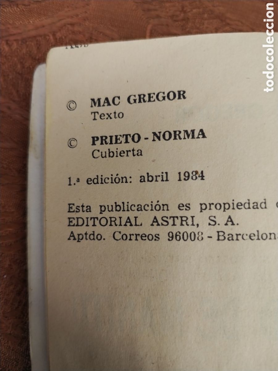 Libros de segunda mano: LA VOLUNTAD DE MANITU a&ntilde;o 1984 - Foto 2