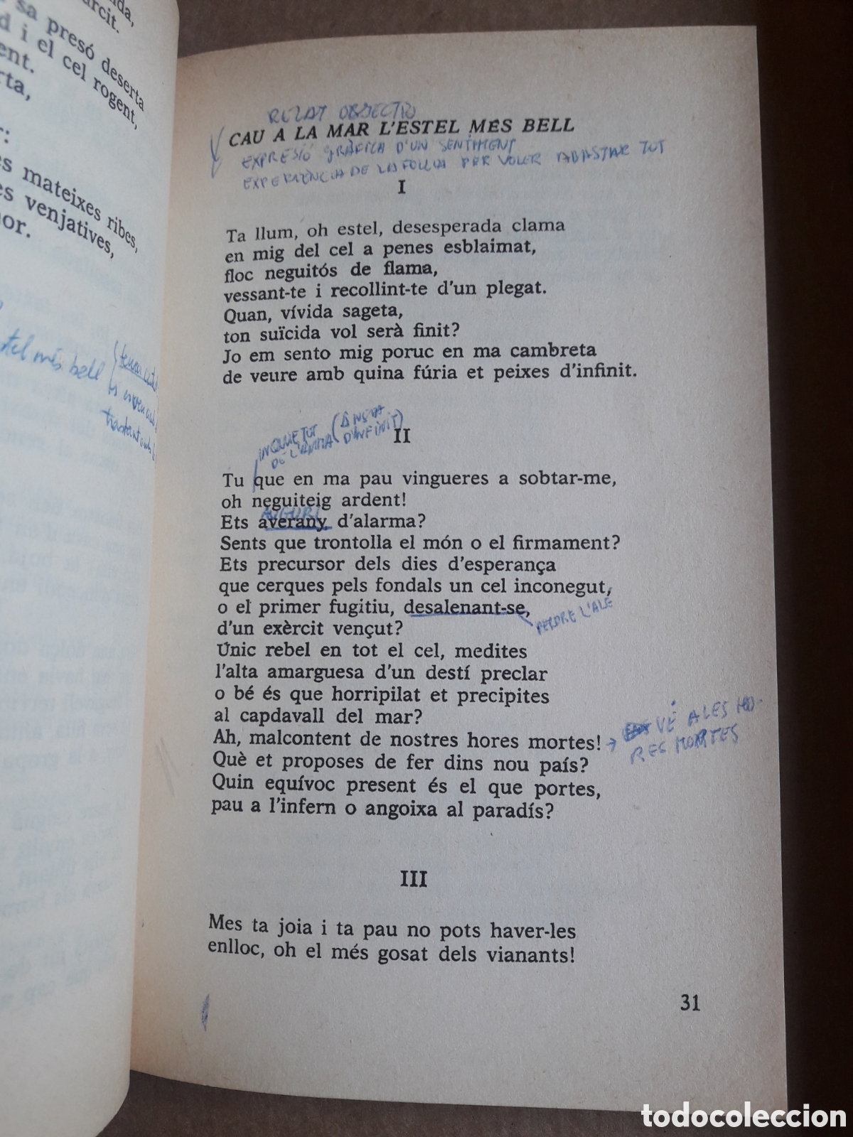 Libros de segunda mano: El cor quiet Josep Carner A cura de Llu&iacute;s Calderer - Foto 3