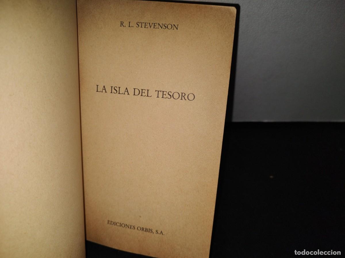 Libros de segunda mano: 32- LA ISLA DEL TESORO - R. L. STEVENSON - 1984 - Foto 3