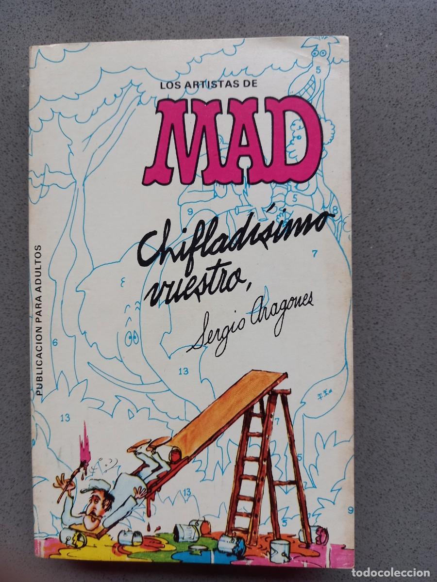 Libros de segunda mano: CHIFLAD&Iacute;SIMO VUESTRO - SERGIO ARAGON&Eacute;S - ED. EUREDIT - 1975 - Foto 1