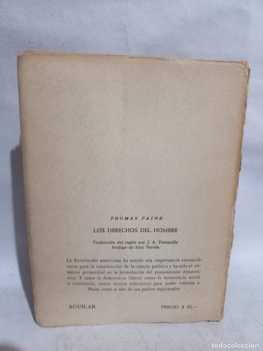 Libros de segunda mano: Paine - Los Derechos del Hombre - 1954 - Foto 4