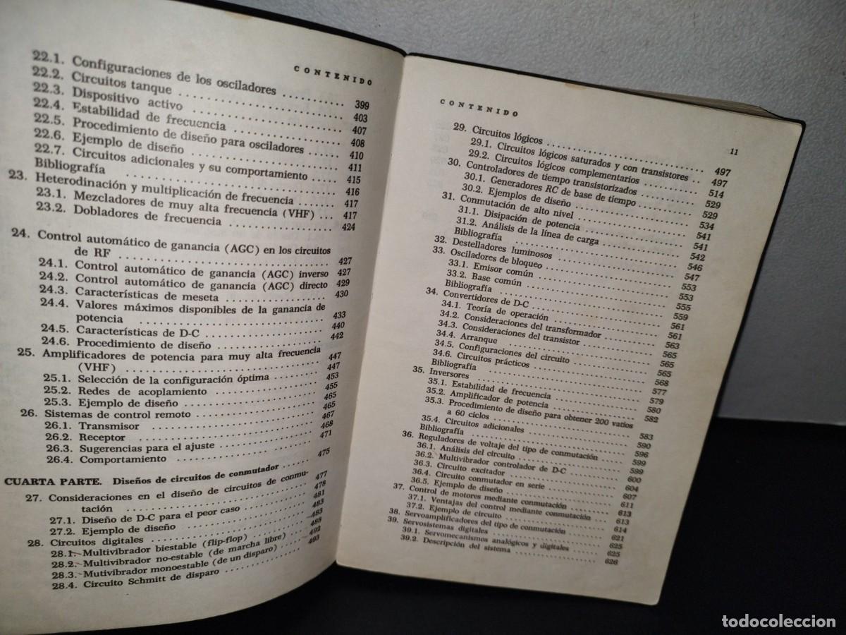 Libros de segunda mano: 72- TRANSISTORES. CIRCUITOS-DISE&Ntilde;OS - C.EC.S.A. - Foto 8