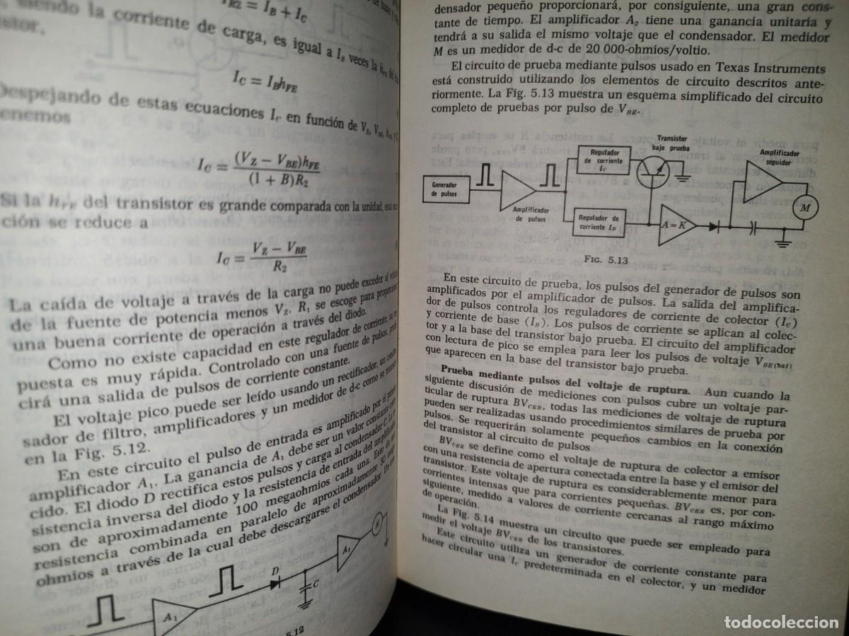 Libros de segunda mano: 72- TRANSISTORES. CIRCUITOS-DISE&Ntilde;OS - C.EC.S.A. - Foto 11