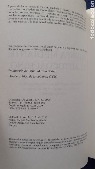 Libros de segunda mano: Azzopardi, Gilles - Triunfa mediante el auto coaching - Foto 3