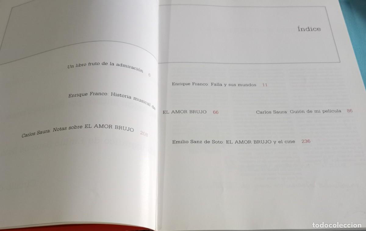 Libros de segunda mano: EL AMOR BRUJO, CARLOS SAURA - Foto 5