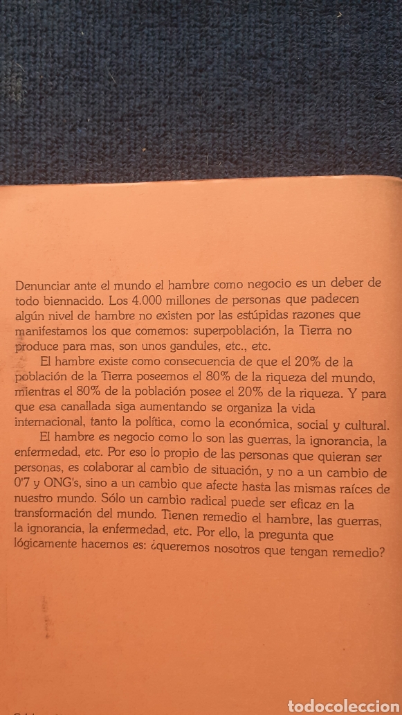 Libros de segunda mano: El negocio del hambre - Sophie Bessis - Foto 2