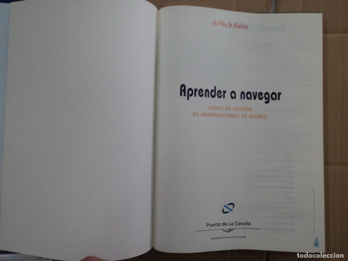 Libros de segunda mano: Aprender a navegar - La Voz de Galicia - Foto 2