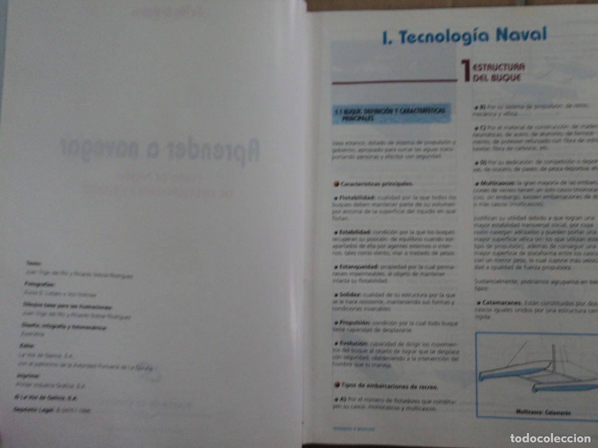 Libros de segunda mano: Aprender a navegar - La Voz de Galicia - Foto 3