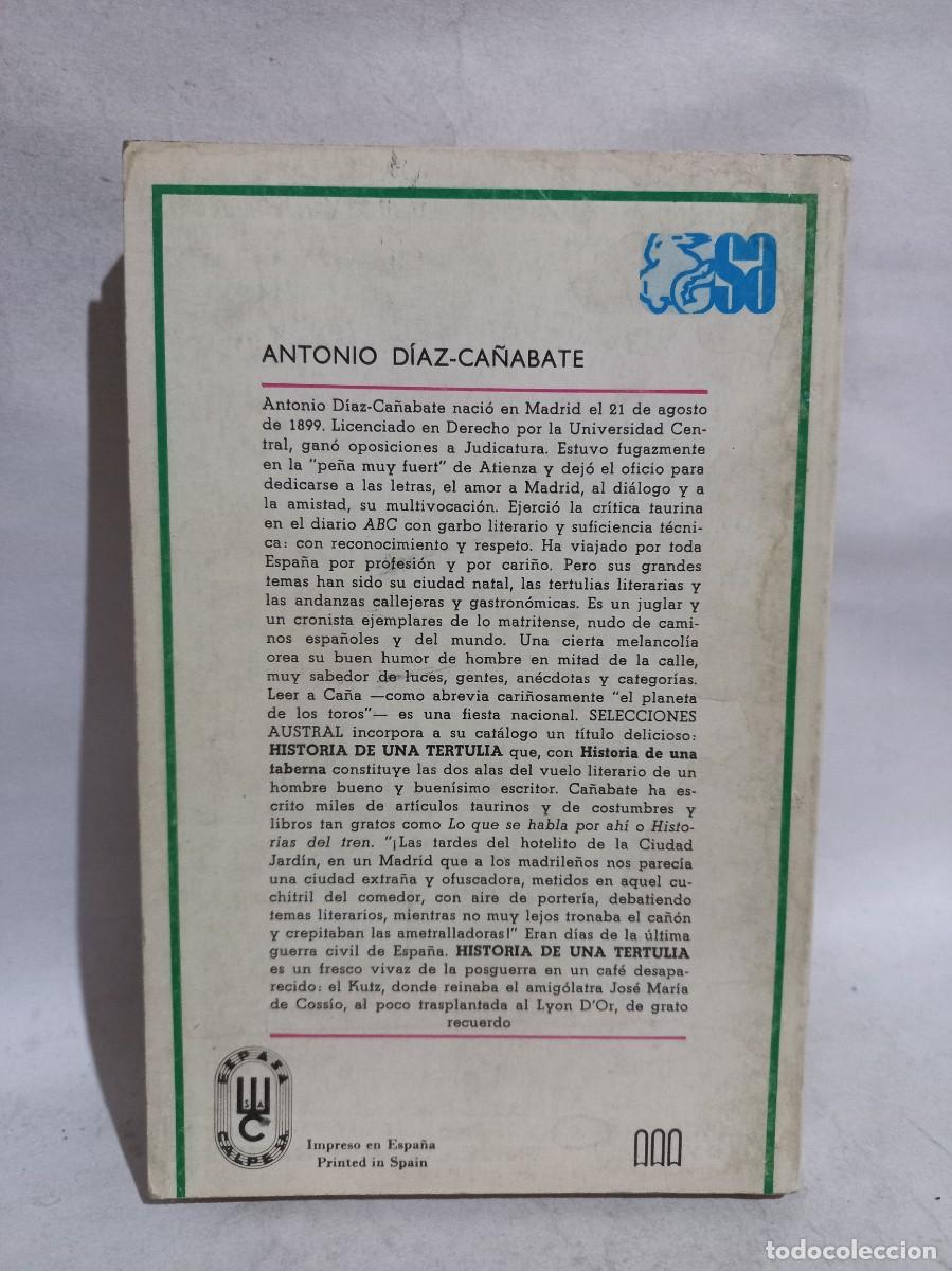 Libros de segunda mano: Antonio D&iacute;az-Ca&ntilde;abate - Historia de una Tertulia - 1978 - Foto 5
