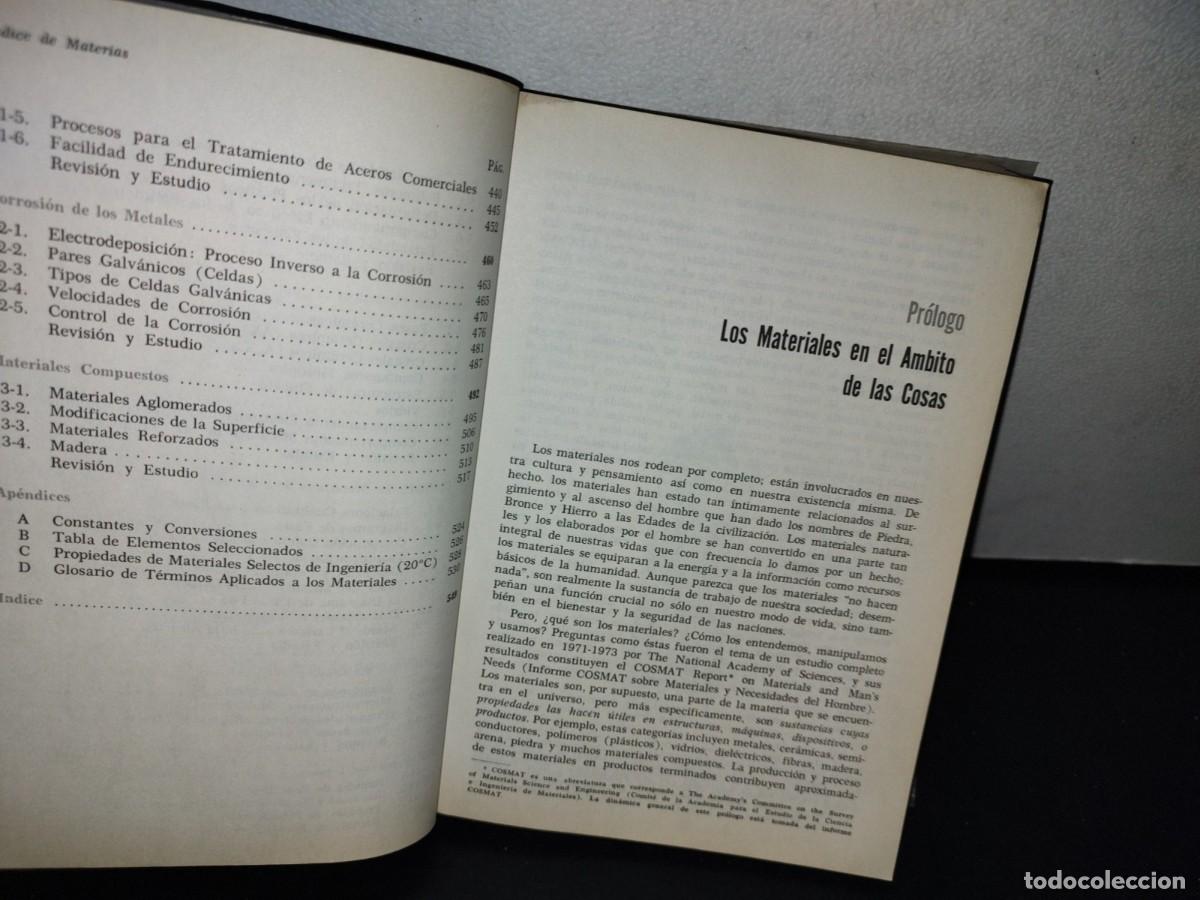 Libros de segunda mano: 68- MATERIALES PARA INGENIER&Iacute;A - LAWRENCE H. VAN VLACK - Foto 7