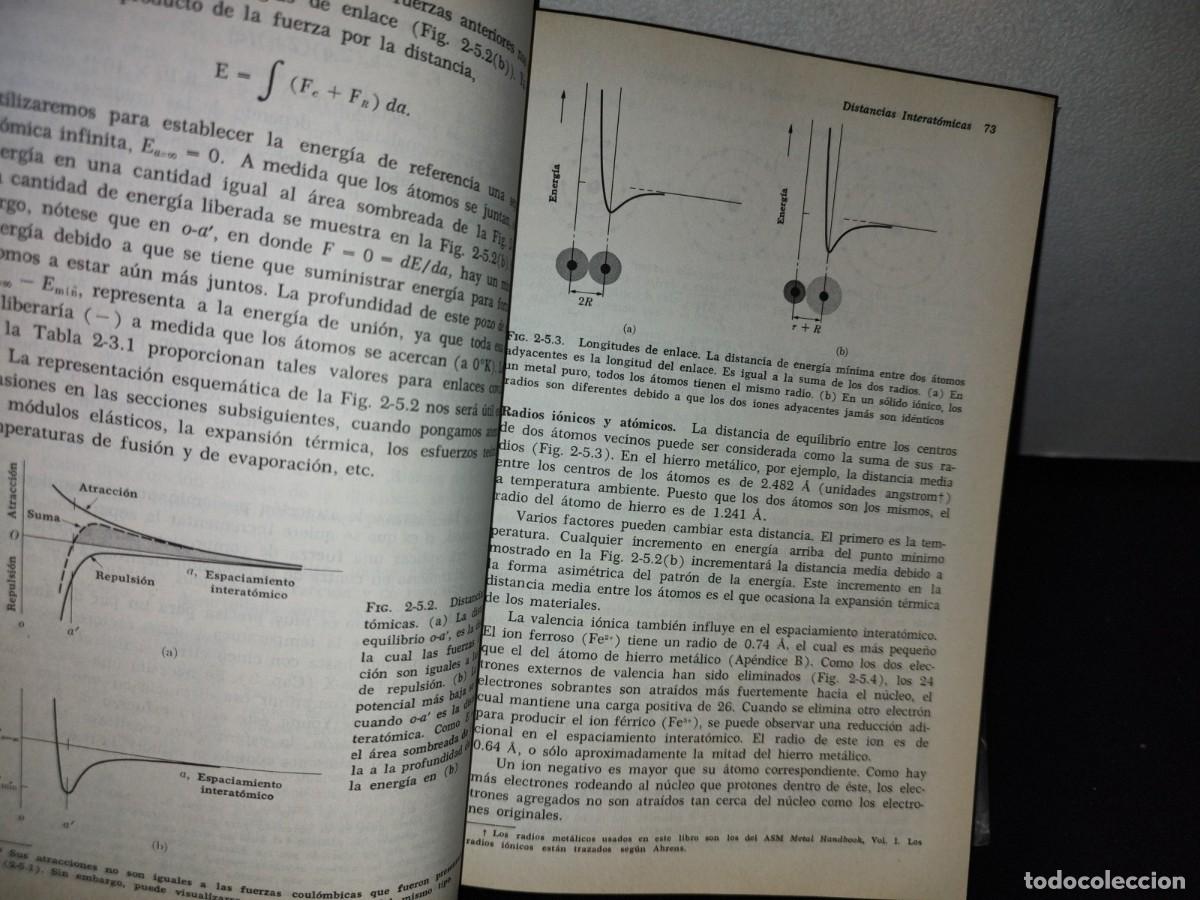 Libros de segunda mano: 68- MATERIALES PARA INGENIER&Iacute;A - LAWRENCE H. VAN VLACK - Foto 8