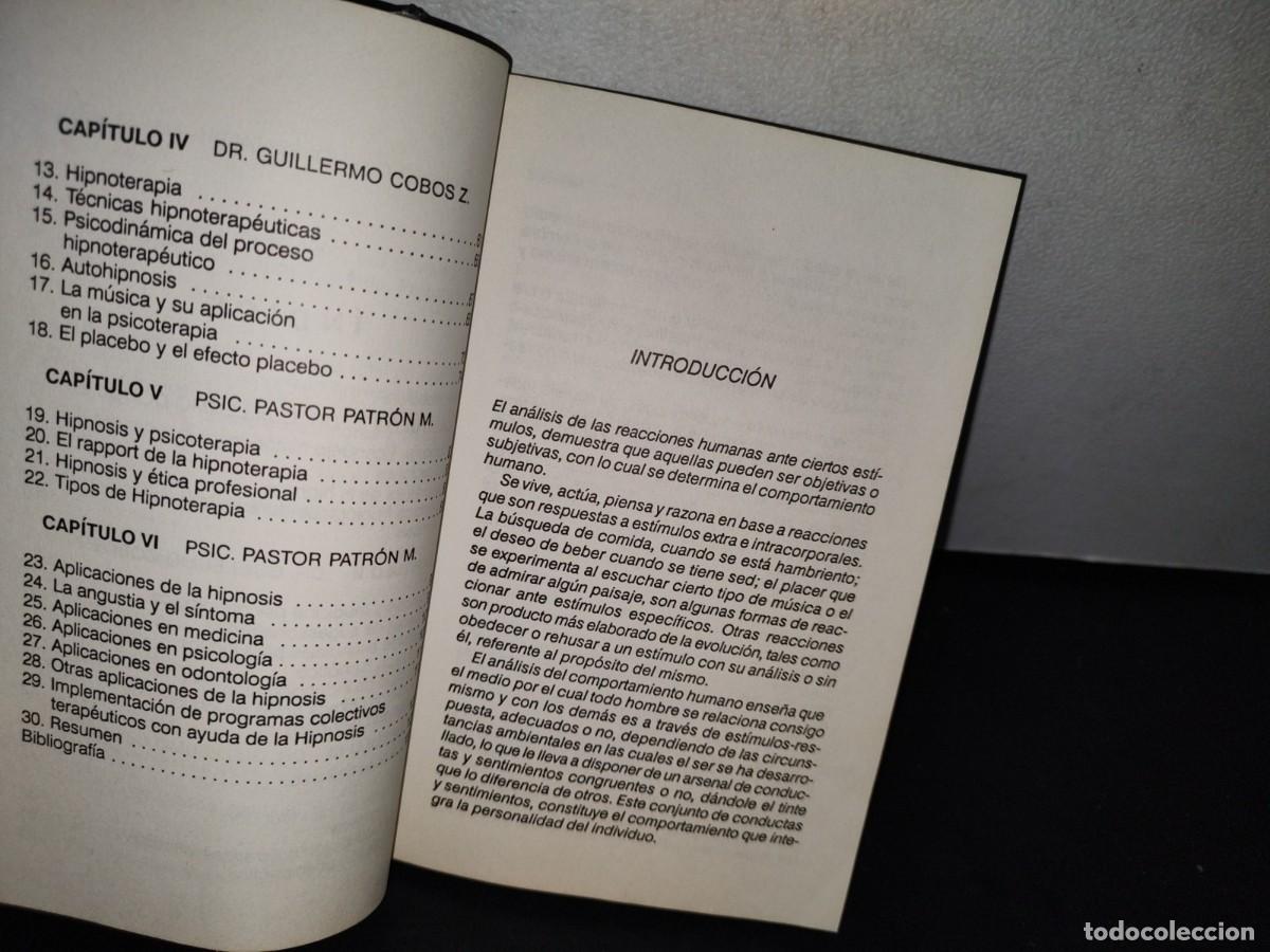 Libros de segunda mano: 54- HIPNOSIS. CURSO DE HIPNOLOG&Iacute;A - DR. GUILLERMO COBOS - Foto 6
