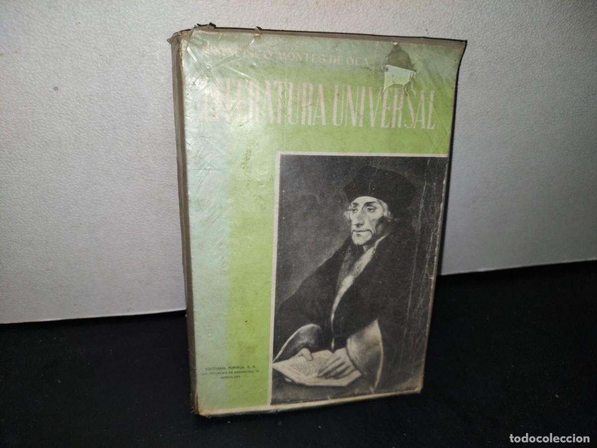 Libros de segunda mano: 54- LITERATURA UNIVERSAL - FRANCISCO MONTES DE OCA - Foto 1