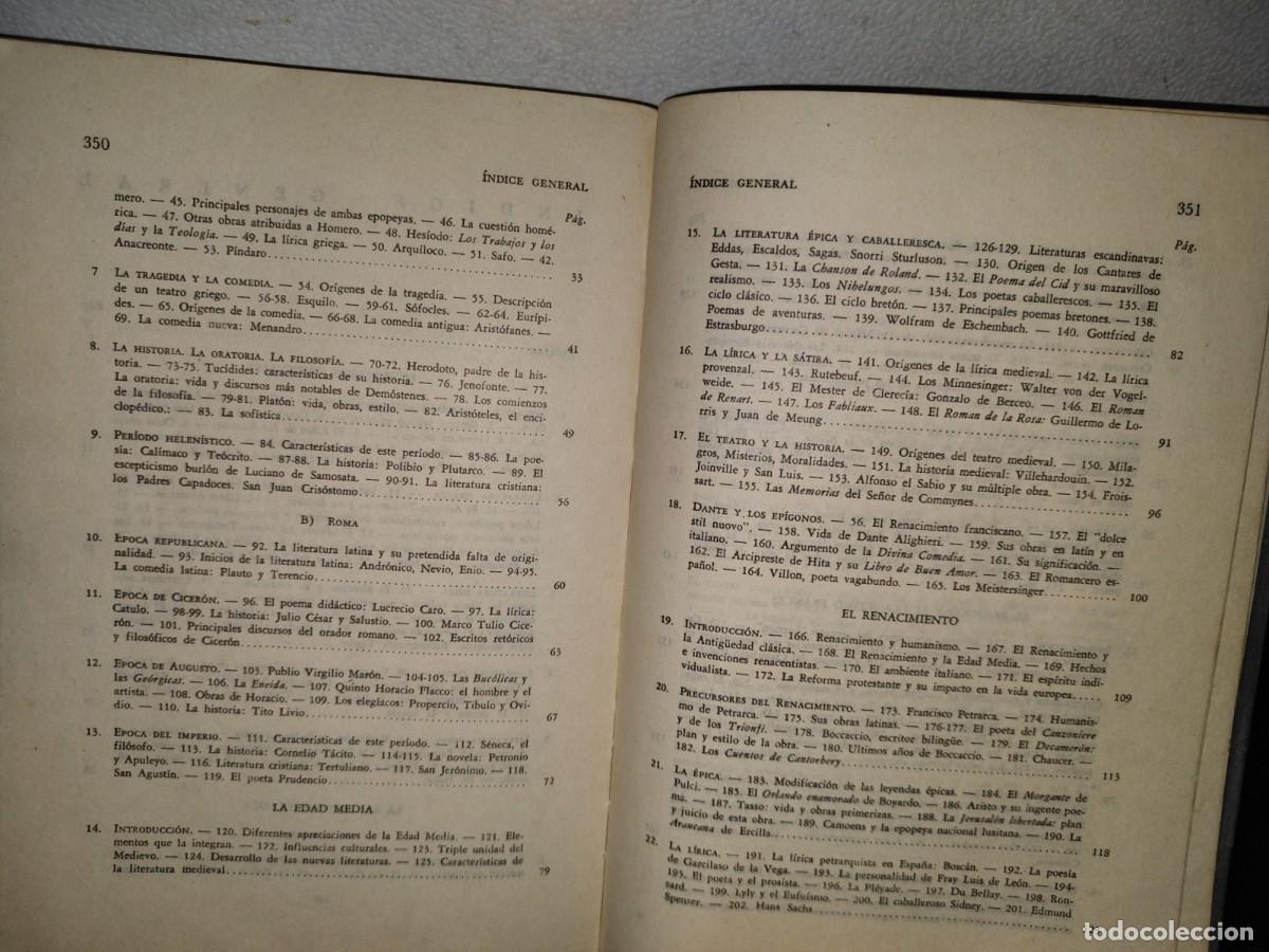 Libros de segunda mano: 54- LITERATURA UNIVERSAL - FRANCISCO MONTES DE OCA - Foto 7