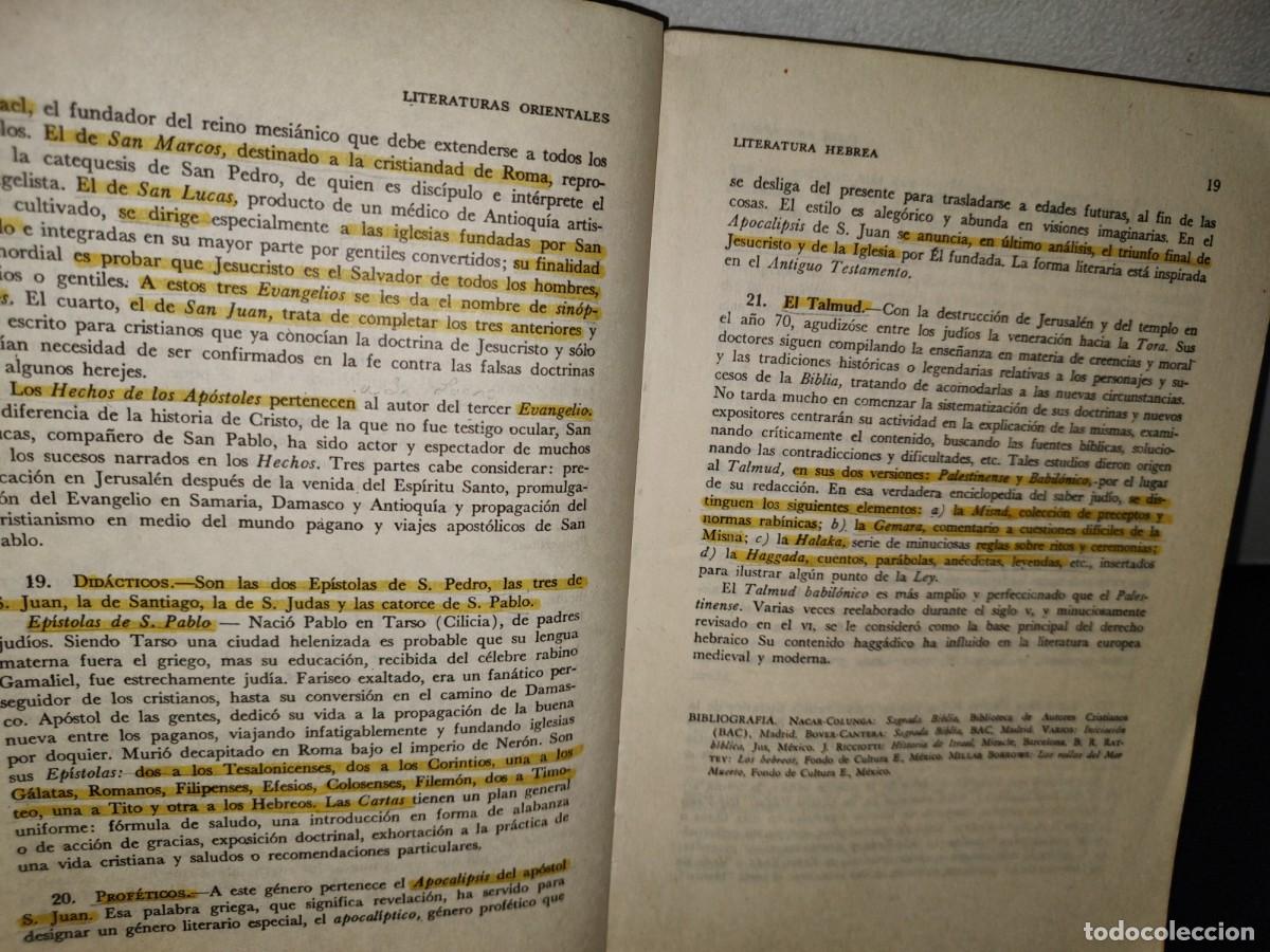 Libros de segunda mano: 54- LITERATURA UNIVERSAL - FRANCISCO MONTES DE OCA - Foto 11