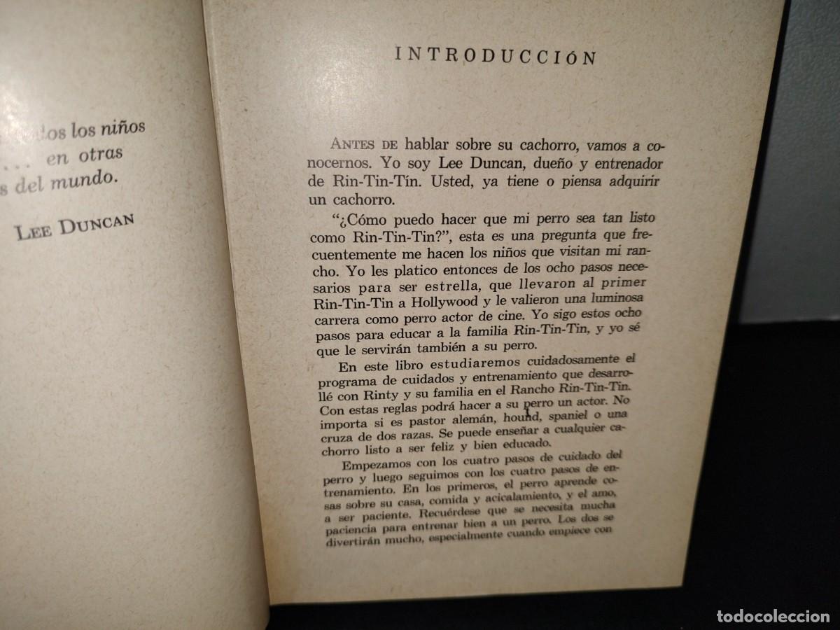 Libros de segunda mano: 19- CUIDADO Y EDUCACI&Oacute;N DEL PERRO - LEE DUNCAN - 1960 - Foto 5