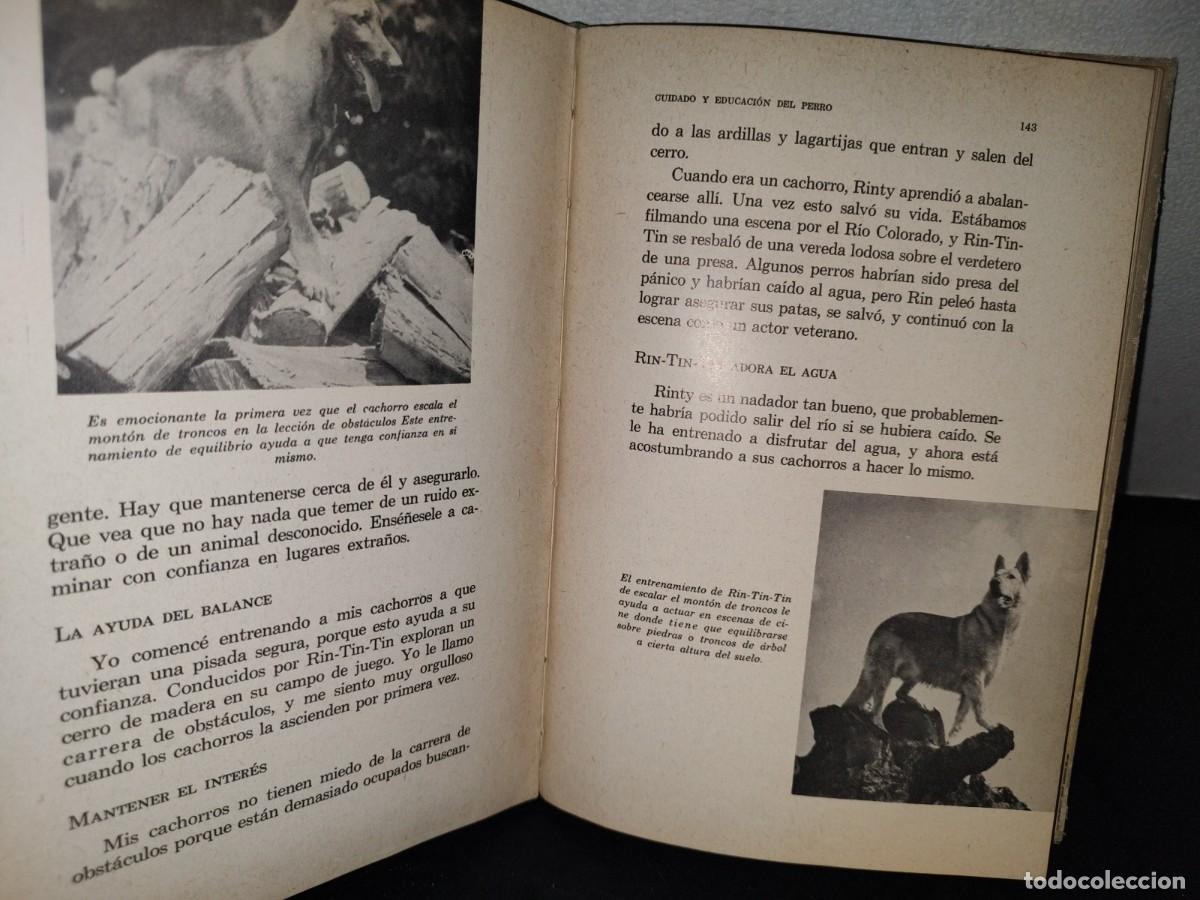 Libros de segunda mano: 19- CUIDADO Y EDUCACI&Oacute;N DEL PERRO - LEE DUNCAN - 1960 - Foto 11