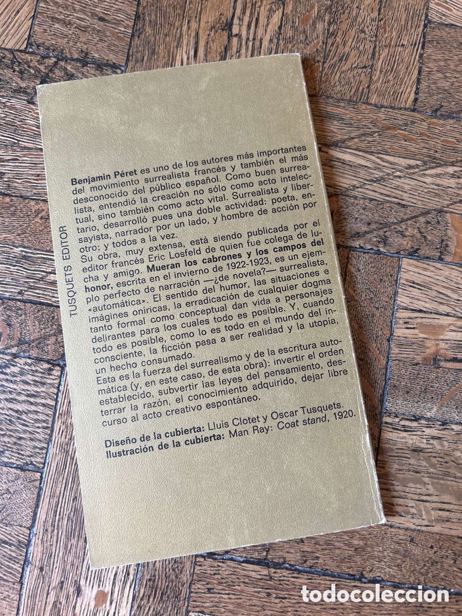 Libros de segunda mano: Mueran los cabrones y los campos del honor - Benjamin P&eacute;ret - Tusquets (1976) - Foto 4
