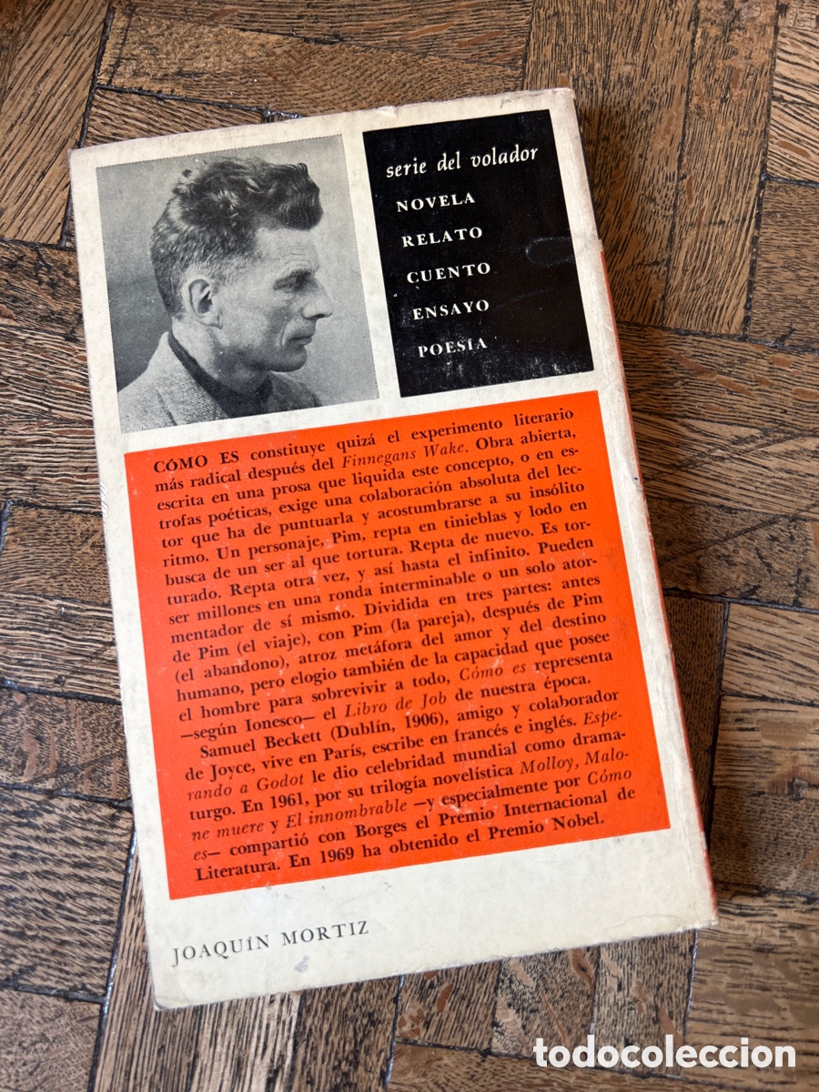 Libros de segunda mano: C&oacute;mo es - Samuel Beckett - Joaqu&iacute;n Mortiz (1969) - Foto 5
