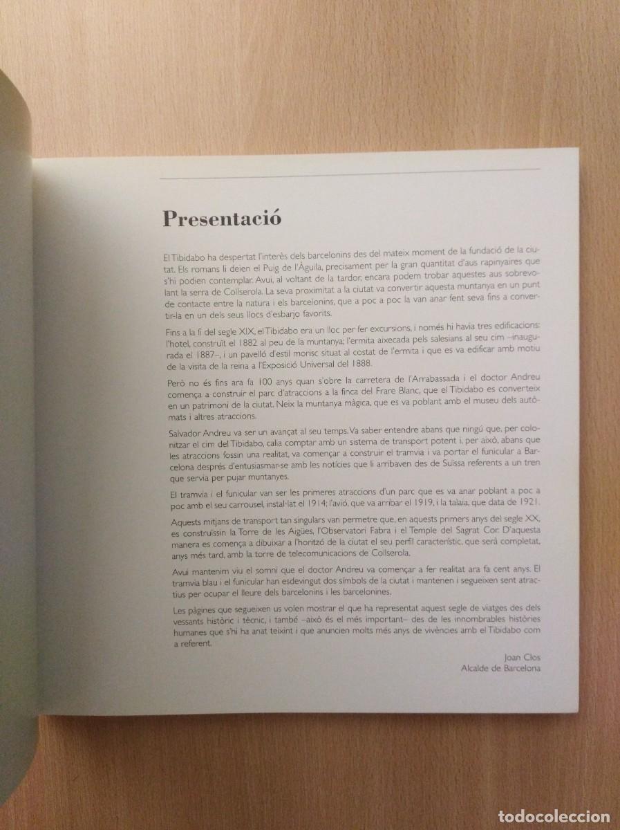 Libros de segunda mano: UN SEGLE PUJANT AL TIBIDABO. AA.VV. - Foto 7
