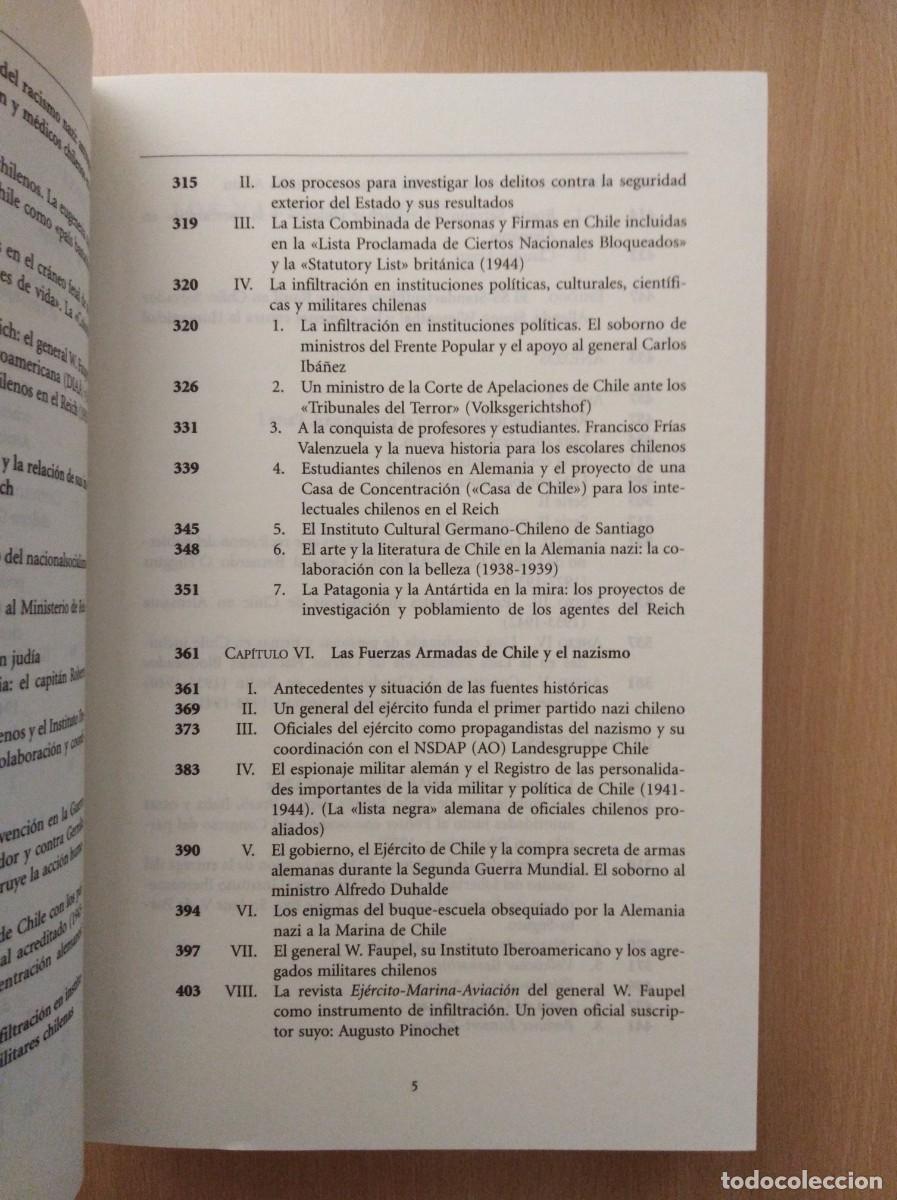 Libros de segunda mano: LOS NAZIS EN CHILE. V&iacute;ctor Far&iacute;as - Foto 12