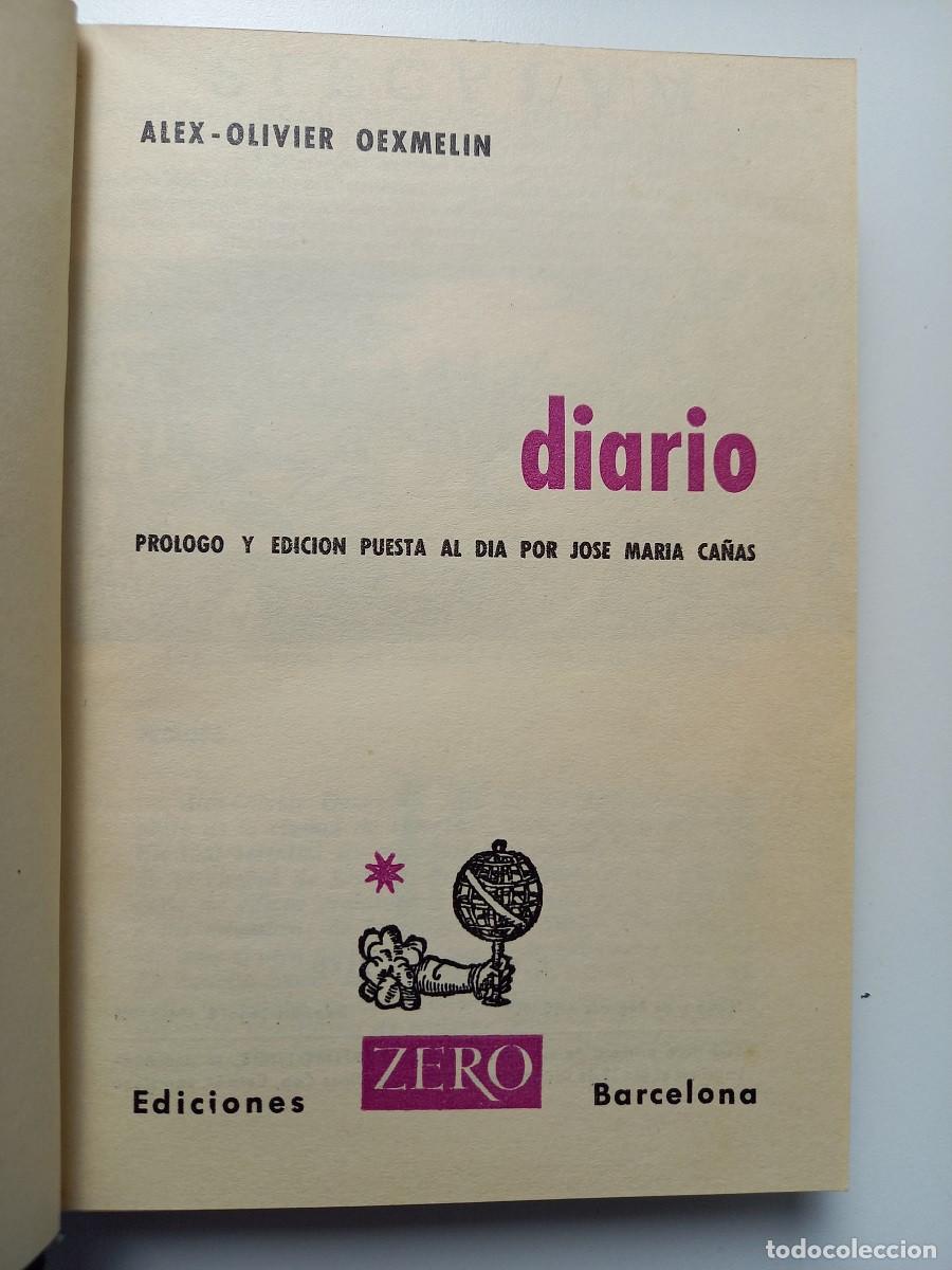 Libros de segunda mano: DIARIO. ALEX-OLIVIER OEXMELIN - Foto 3