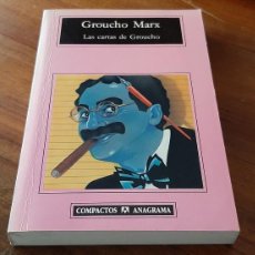 Libros de segunda mano: LAS CARTAS DE GROUCHO. GROUCHO MARX.
