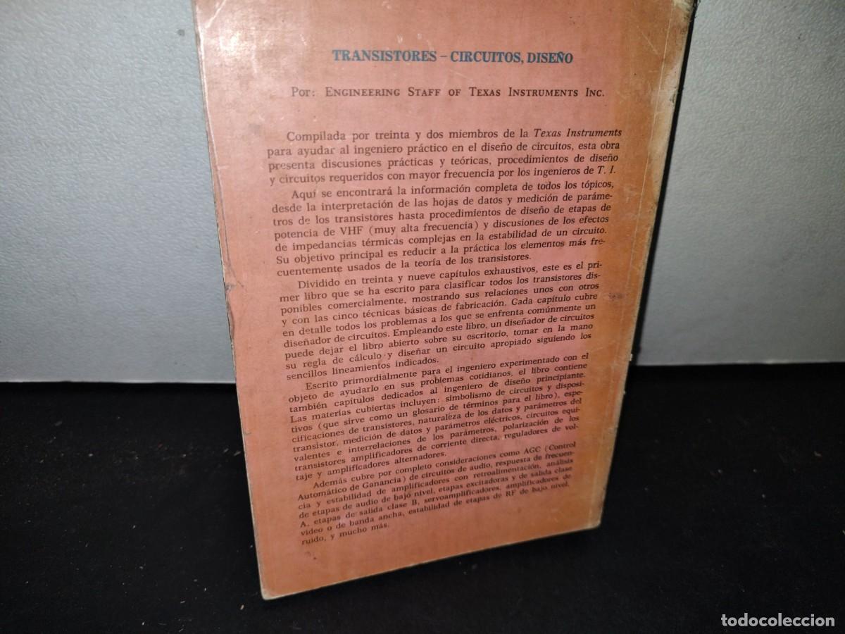Libros de segunda mano: 174- TRANSISTORES. CIRCUITOS-DISE&Ntilde;OS - C.EC.S.A. - Foto 3