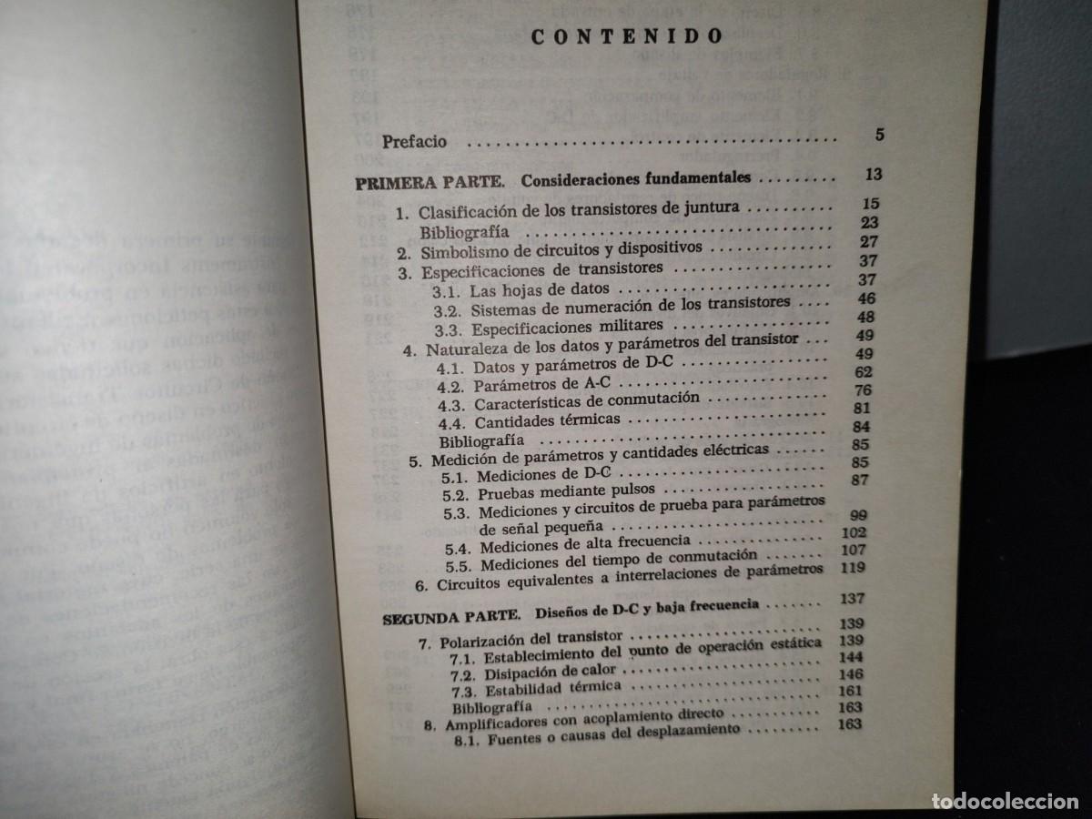 Libros de segunda mano: 174- TRANSISTORES. CIRCUITOS-DISE&Ntilde;OS - C.EC.S.A. - Foto 6