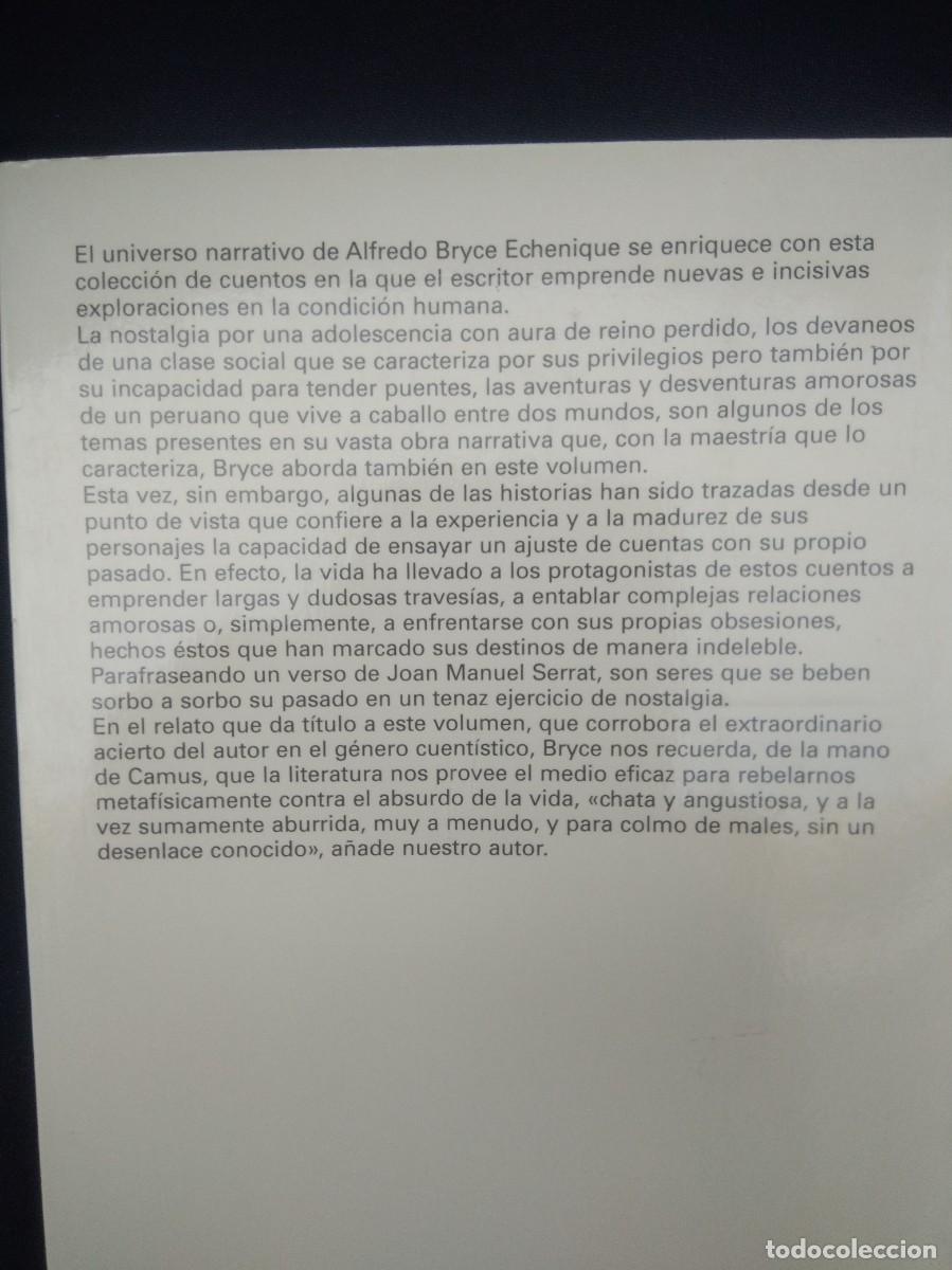 Libros de segunda mano: Libro La Esposa del Rey de las Curvas - Alfredo Bryce Echenique - Foto 4
