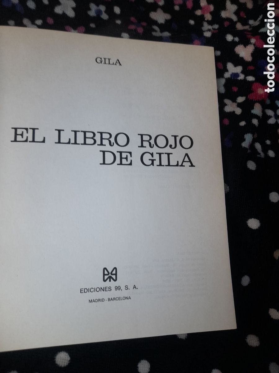 Libros de segunda mano: El libro rojo de Gila, Edici&oacute;nes 99 de 1974 - Foto 4