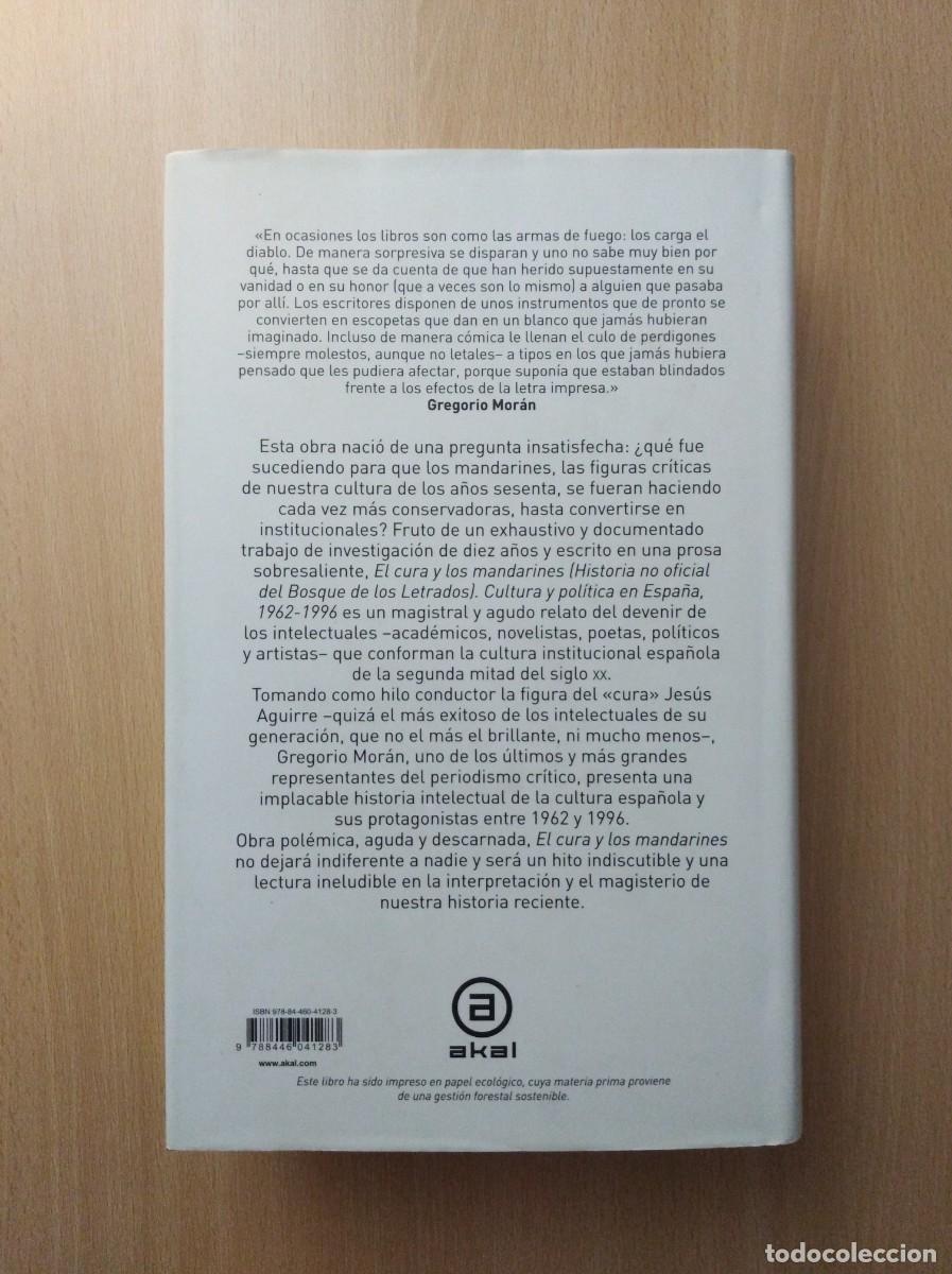 Libros de segunda mano: EL CURA Y LOS MANDARINES. Gregorio Mor&aacute;n - Foto 3